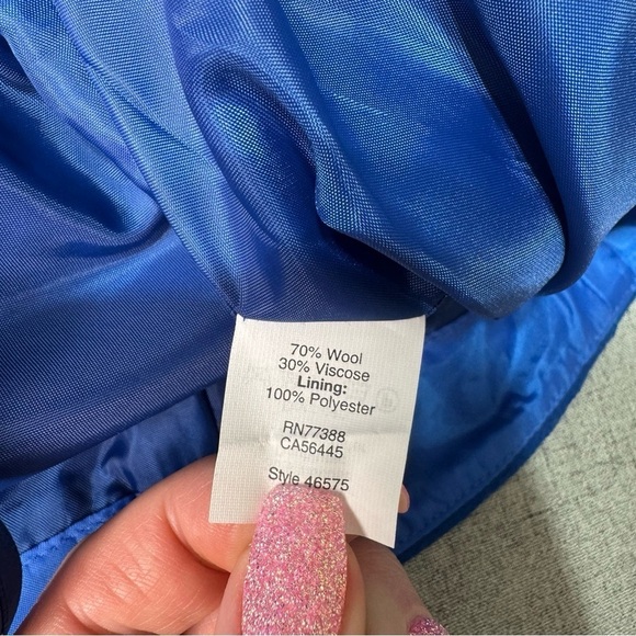 J. Crew Royal Blue Wool Straight Pencil Skirt Knee Length Size 4 Small NWT - Picture 11 of 11